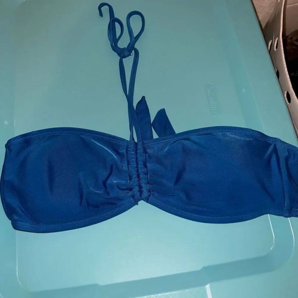 Blue Bikini top ingear size L